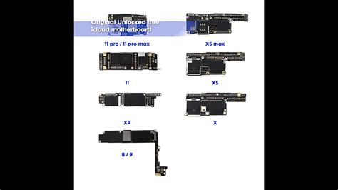 Original Full Tested Unlocked Motherboard For Iphone 11 With Face Id Main Board For Iphone 11 ...