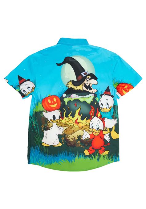 Loungefly Disney Huey, Dewey, & Louie Halloween Camp Shirt