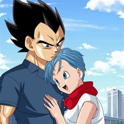 Bulma And Vegeta Vegeta Y Bulma Personajes De Dragon Ball Bulma ...