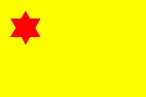 One of my favourite flags: The flag of Xinjiang, under the control of ...