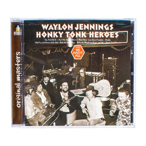 Waylon Jennings - Honky Tonk Heroes CD - Waylon Jennings Merch Co.