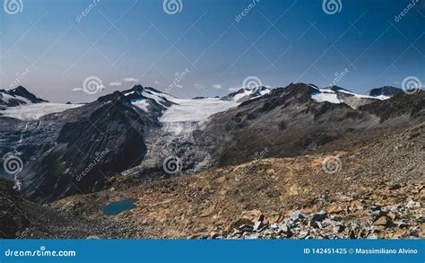 The Melting of a Glacier Effect of Global Warming Stock Image - Image of environment, change ...