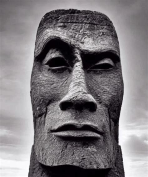 The Rock Moai.The King Of All Moais : r/Bossfight