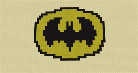 Batman Logo! :D Minecraft Project