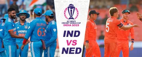 IND Vs NED Cricket World Cup 2023: See The Pitch Report, Weather, And Head-To-Head Statistics ...