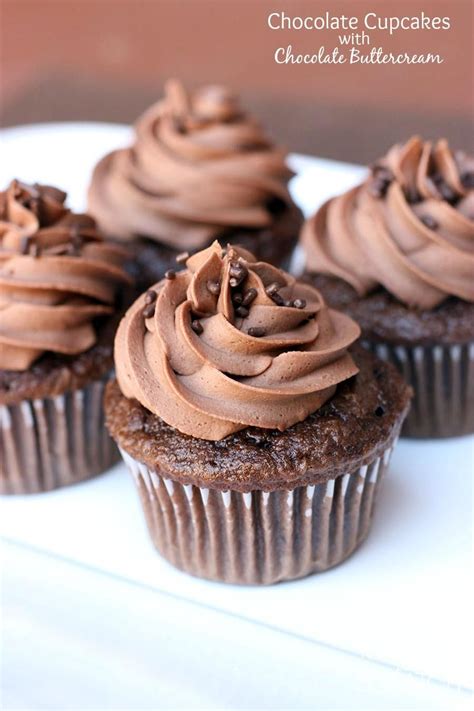 Chocolate Cupcakes with Chocolate Buttercream Frosting - Tastes Better From Scratch | Chocolate ...