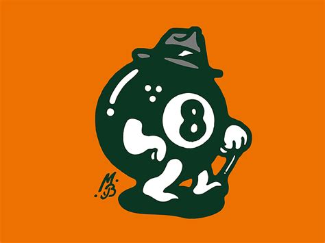 fat eight by MonkeyBen on Dribbble