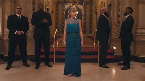 Watch Taylor Swift Rip Off The Hem of Her Gown in Her New “Delicate ...