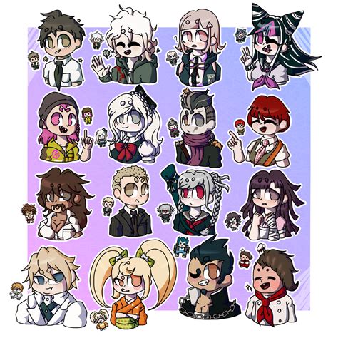 I drew the drv3 cast and ya'll liked it and I also had fun working on it so uh,, dr2 cast 😎 I ...