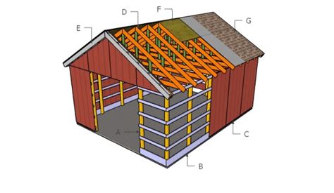 10 Free Storage Shed Plans | HowToSpecialist - How to Build, Step by Step DIY Plans