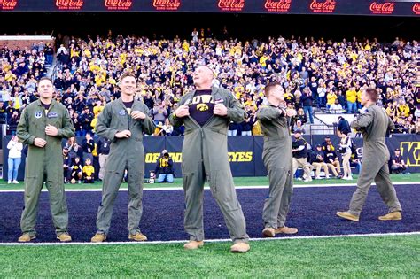 Iowa Air Guard performs flyover at Iowa vs Purdue football matchup ...