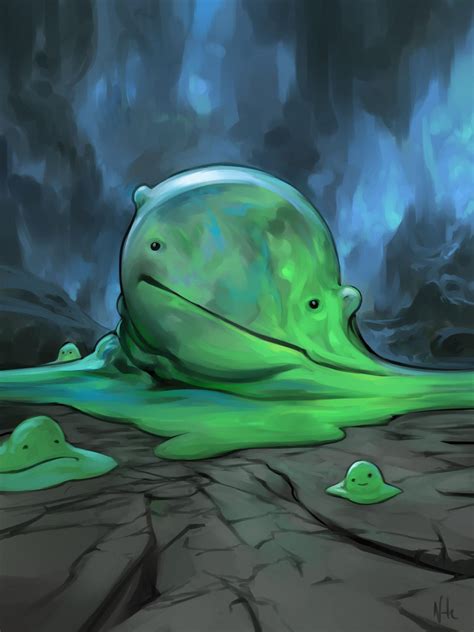 Ooze, Noah Bradley, Digital, 2020 : r/Art