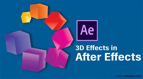 3D Effects in After Effects | Creating a Room with color in 3D Effects