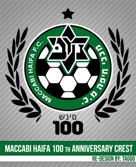 Maccabi Haifa F.C. 100th Anniversary Crest