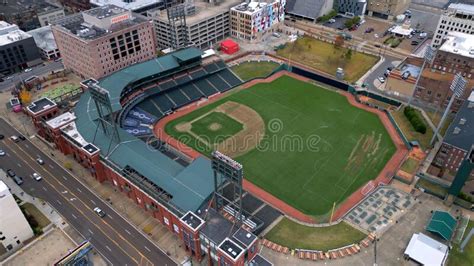 AutoZone Park Stadium in Memphis Downtown - MEMPHIS, UNITED STATES ...