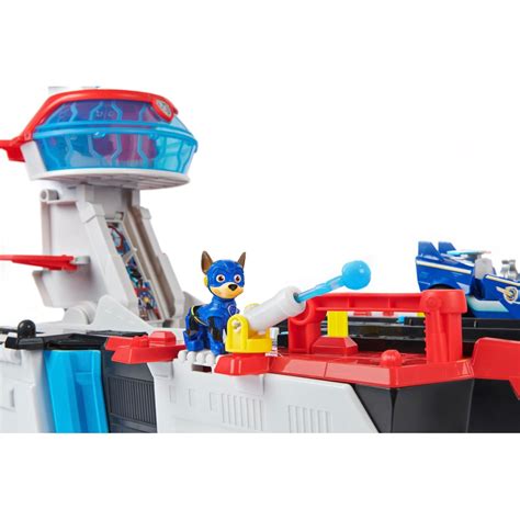 PAW Patrol: The Mighty Movie Aircraft Carrier HQ Playset | Smyths Toys UK