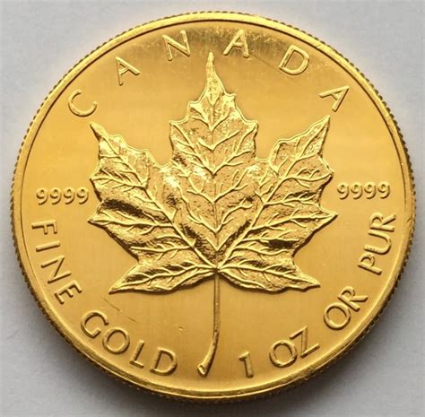 Canada - 50 dollars 1992 'maple leaf' - 1 oz gold - Catawiki