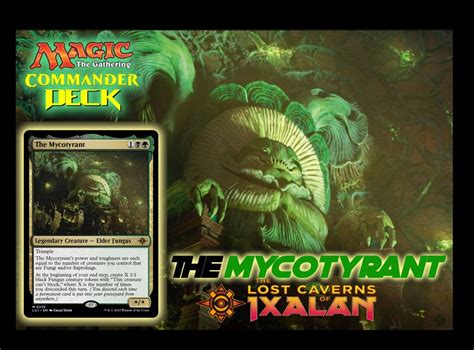 The Mycotyrant MTG EDH Commander Deck Magic the Gathering 0707 - Etsy