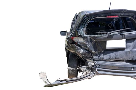 Accident Causes Damage And Breakage To The Rear Of A, Dent, Bumper, Safety PNG Transparent Image ...