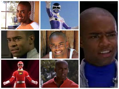 T.J Johnson-(Red Turbo Ranger 2, Blue Space Ranger) | Power rangers ...