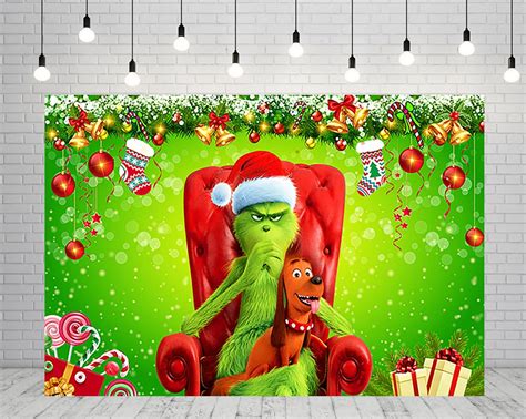 🔥 Free Download Amazon Christmas Backdrop For Grinch Theme Party by @rhawkins6 | WallpaperSafari