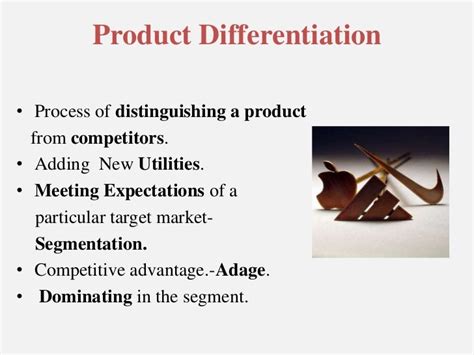 Product Differentiation as Marketing Strategy