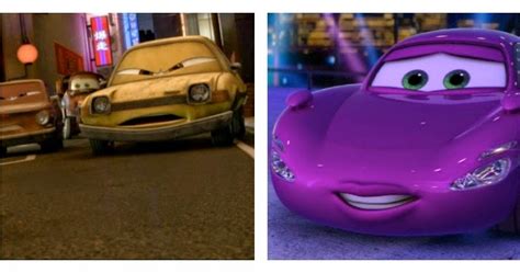 Dan the Pixar Fan: Cars 2: Fred Pacer & Holley Shiftwell