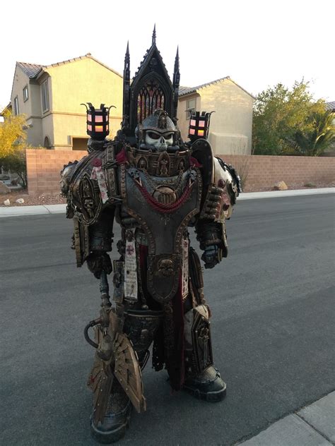 My Grimaldus cosplay : r/Warhammer40k