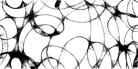 abstract black and white drawing of a bunch of circles 29445532 Vector ...