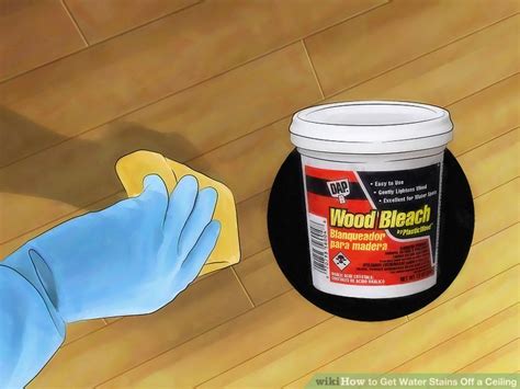 3 Ways to Get Water Stains Off a Ceiling - wikiHow