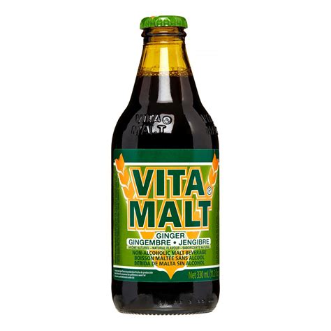 Vitamalt Non-Alcoholic Malt Beverage, Ginger, 11.2 Fl Oz, 6 Ct - Walmart.com - Walmart.com