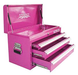 Pink 3 Drawer TOOL BOX From The Pink Superstore - It's a tool box but also works great as a ...