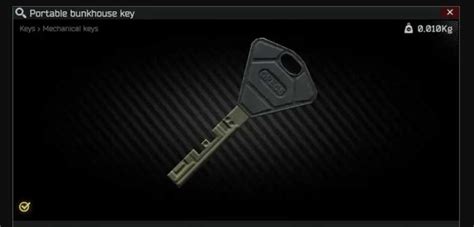 Guide to the Portable Bunkhouse Key in Escape from Tarkov - BlueSmartMia