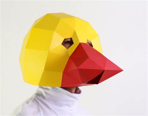 Duck Mask Duck Costume DIY Printable Halloween Mask | Etsy