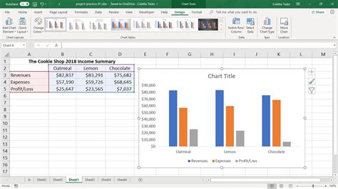 Chart Tools Format Tab