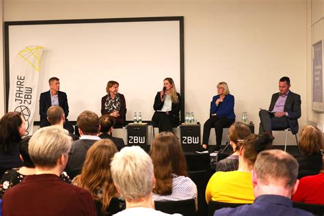 Podium Discussion: Perspectives for “Libraries 2050” | ZBW MediaTalk