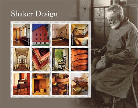 Shaker Design Celebrated on New Stamps - Newsroom - About.usps.com