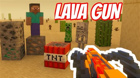 Minecraft VS Lava Gun | Teardown - YouTube