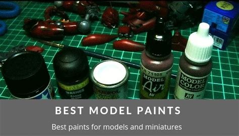 Best Paints for Miniatures and Models - Airbrush Guru