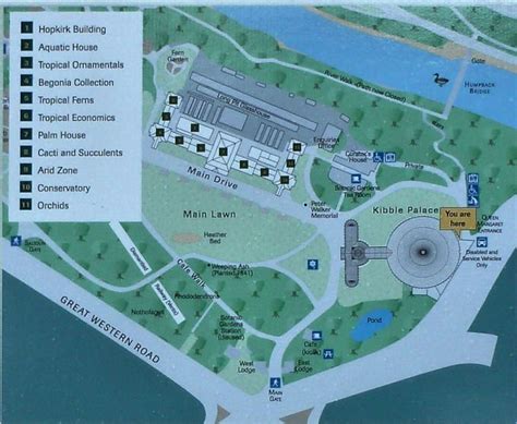 Glasgow Botanic Gardens Map | Fasci Garden