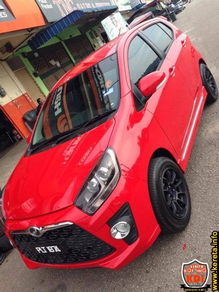 Perodua Axia Red Modified / Perodua Launches Gearup Accessories For ...