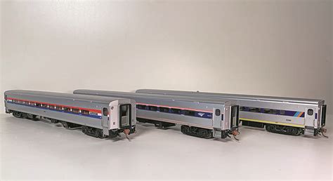 Rapido Trains Amtrak Horizon Passenger Cars - Railroad Model Craftsman