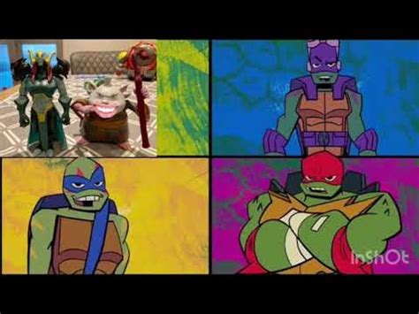 Splinter and baron Draxum react to: rottmnt cast accApella synced up to instrumental - YouTube