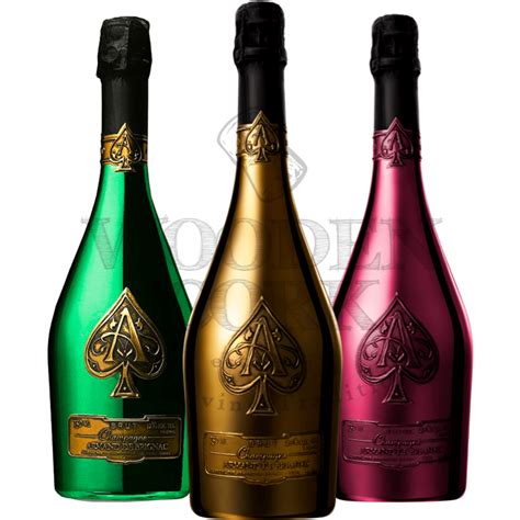 Buy Ace of Spades Gold, Green & Demi Sec Champagne Bundle | Ace of ...