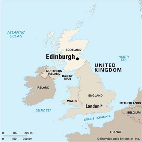 Edinburgh: location - Students | Britannica Kids | Homework Help