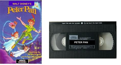 Peter Pan Video Treasures VHS by DeCeddioLopez on DeviantArt