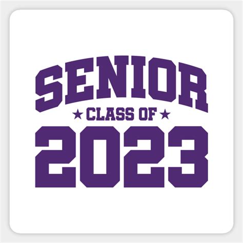 Class of 2023 Sticker - Celebrate Your Senior Year in Style