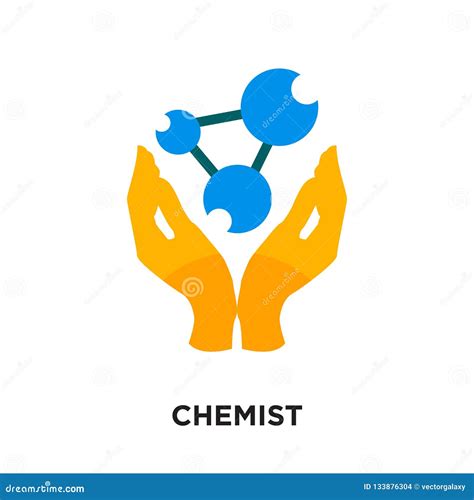 Chemist Logo Isolated on White Background for Your Web, Mobile a Stock Vector - Illustration of ...