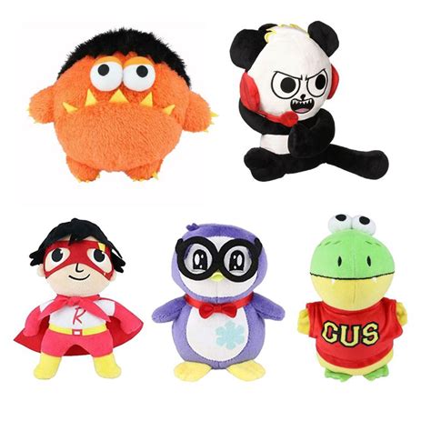 Ryan’s World Combo Panda 18cm/7" Soft Plush Stuffed Toy Animal Kids Xmas Gift | Shopee Philippines