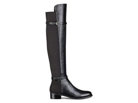 Ivanka trump Offin High Shaft Flat Boots in Black | Lyst